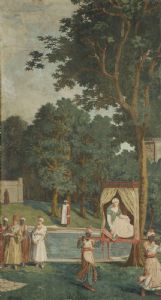 Joseph Dufour - Le Rive del Bosforo - Wall Paper- 1825 c.